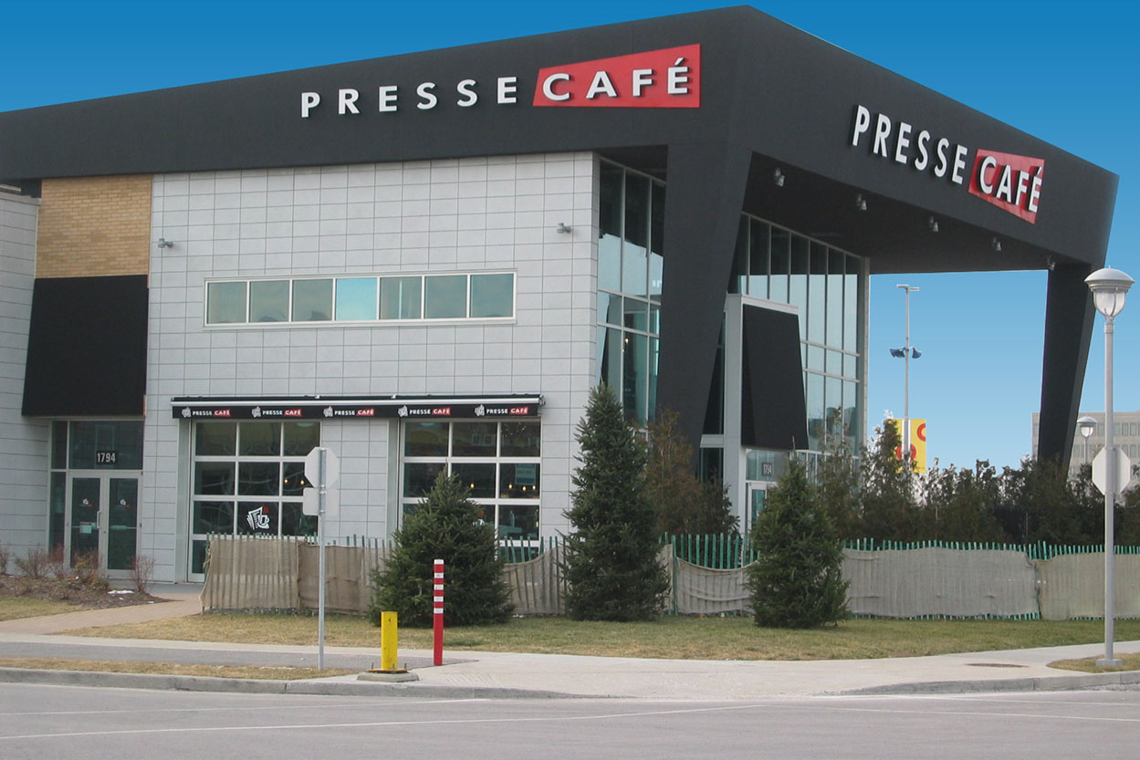 Presse-café, Centropolis, Laval – Cosoltec
